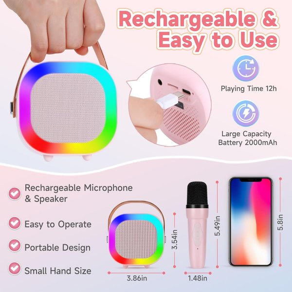 Karaoke Machine for Kids Adults