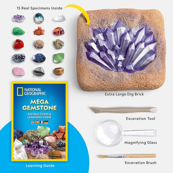 Dig Up 15 Real Gemstones and Crystals