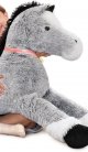 Giant Horse Stuffed Animal - Gray