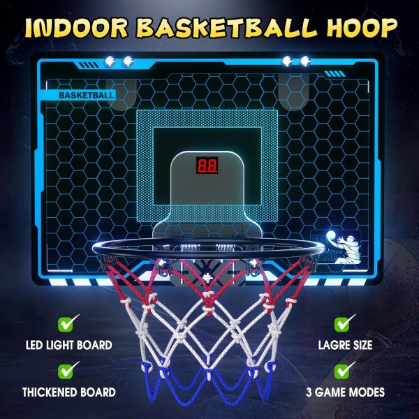 Indoor Mini Basketball Hoop for Kids