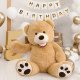 Giant Teddy Bear - Light Brown